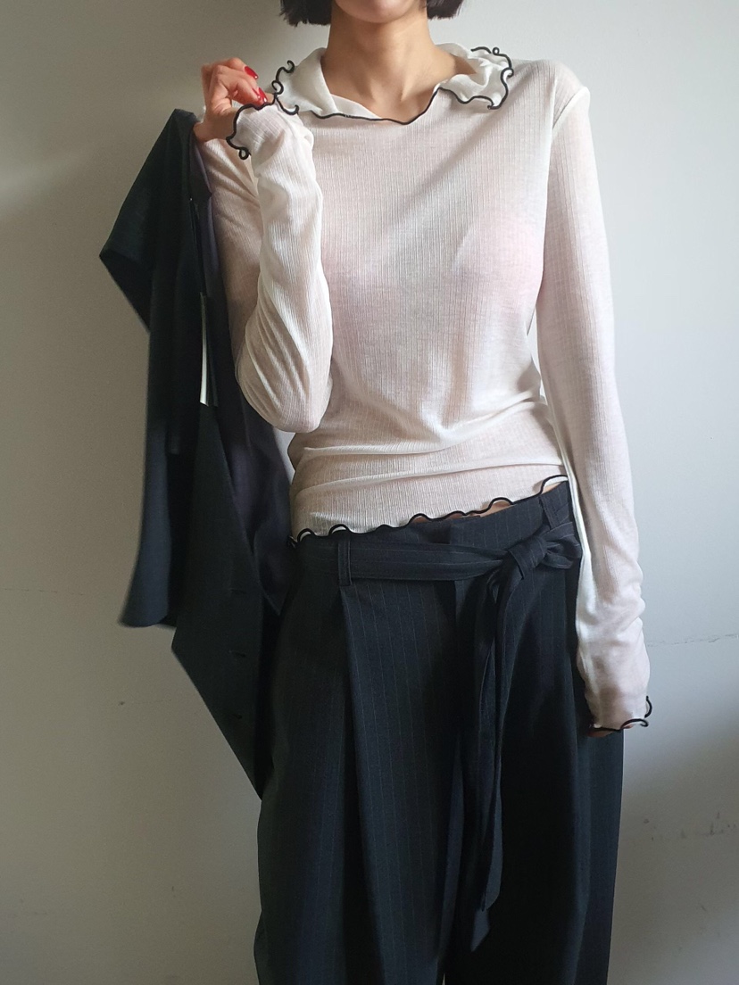 GENTLE B/LOVENTINA東大門代購女士新品人氣真品長袖T恤GENTLE B/LOVENTINA長袖T恤