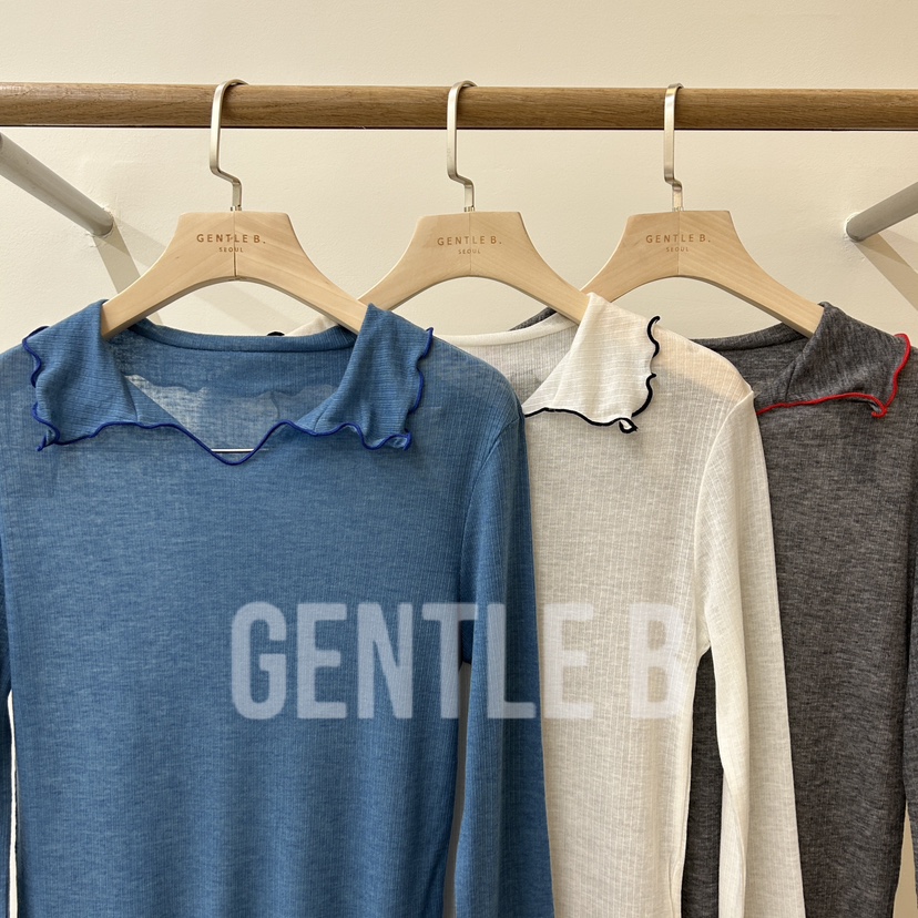 GENTLE B/LOVENTINA東大門代購女士新品人氣真品長袖T恤GENTLE B/LOVENTINA長袖T恤