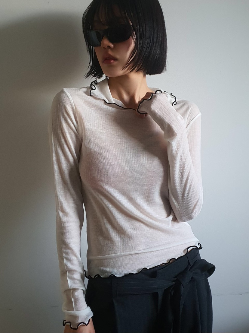 GENTLE B/LOVENTINA東大門代購女士新品人氣真品長袖T恤GENTLE B/LOVENTINA長袖T恤圖色3