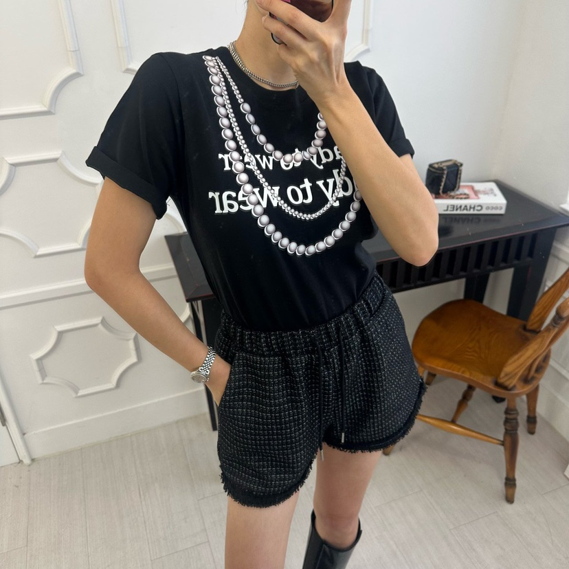 SOUIT東大門直郵女士新款真品26春夏人氣休閑推薦短褲粗花呢SOUIT by mabel-L短褲