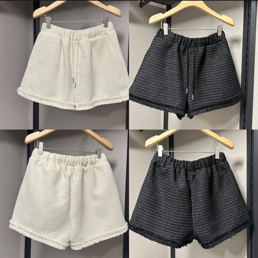 SOUIT東大門直郵女士新款真品26春夏人氣休閑推薦短褲粗花呢SOUIT by mabel-L短褲