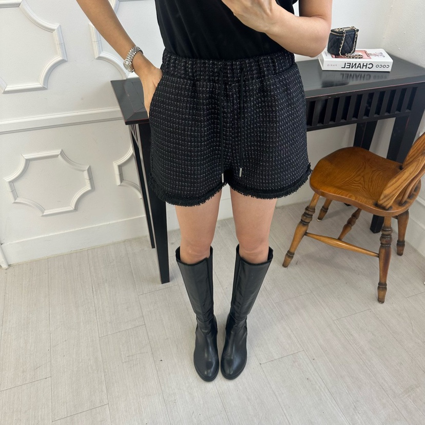 SOUIT東大門直郵女士新款真品26春夏人氣休閑推薦短褲粗花呢SOUIT by mabel-L短褲