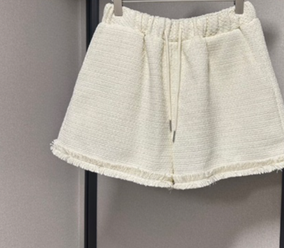 SOUIT東大門直郵女士新款真品26春夏人氣休閑推薦短褲粗花呢SOUIT by mabel-L短褲圖色1