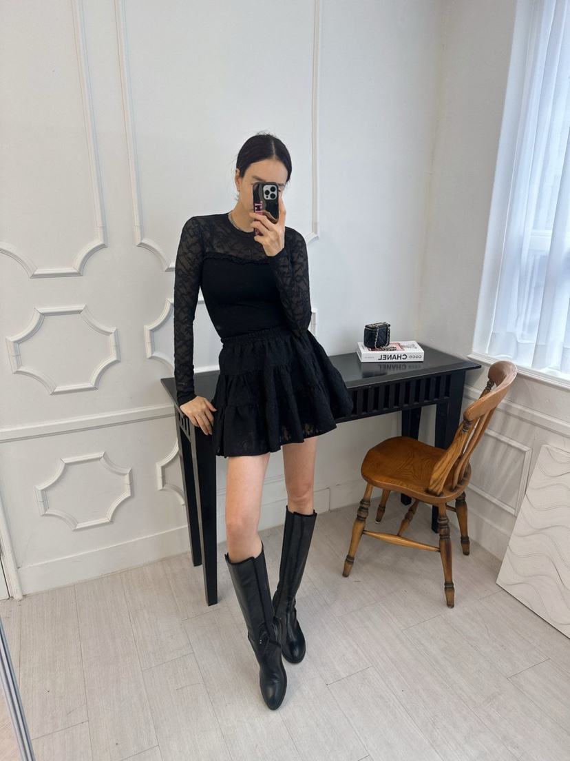 SOUIT東大門實拍女士新款休閑職業真品熱賣時尚26春夏長袖T恤SOUIT by mabel-L長袖T恤