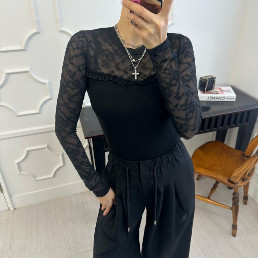 SOUIT東大門實拍女士新款休閑職業真品熱賣時尚26春夏長袖T恤SOUIT by mabel-L長袖T恤圖色2