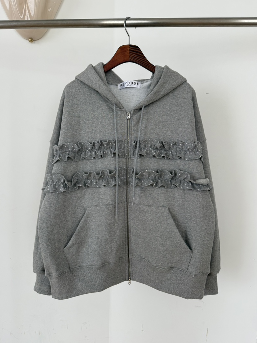 HEYJUDE韓國代購女士新款人氣時尚職業熱賣真品推薦夾克拉鏈HEYJUDE夾克圖色1