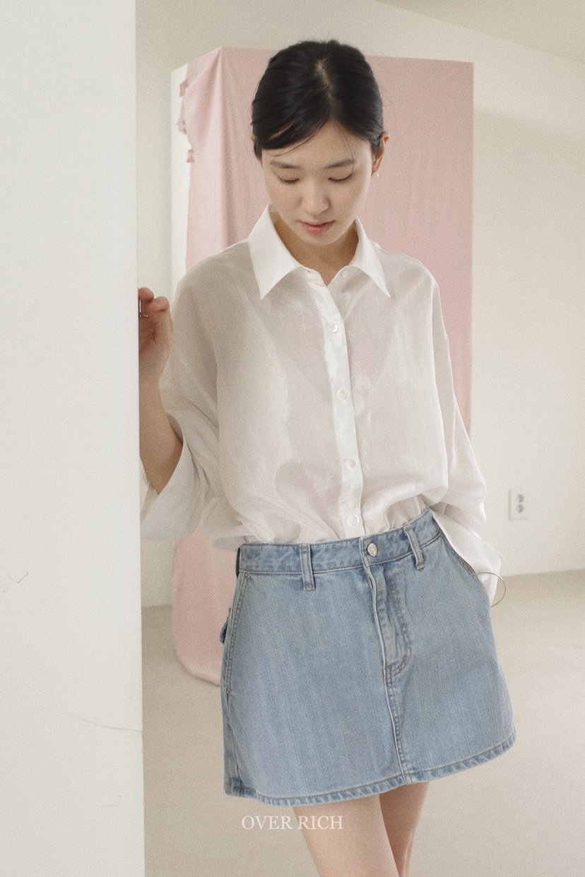 OVER RICH東大門代購女裝新款人氣真品推薦熱賣裙褲工裝OVER RICH裙褲