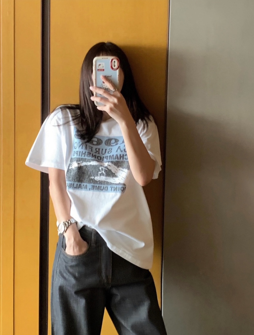 COURGETTE韓國代購女士新品真品職業推薦休閑時尚人氣T恤COURGETTET恤