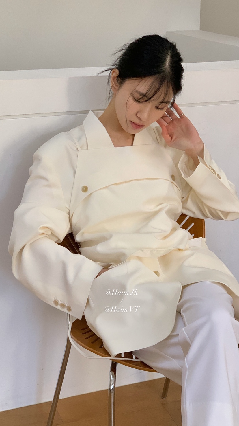 OVER RICH韓國直郵女士新品真品時尚職業26春夏熱賣夾克OVER RICH夾克