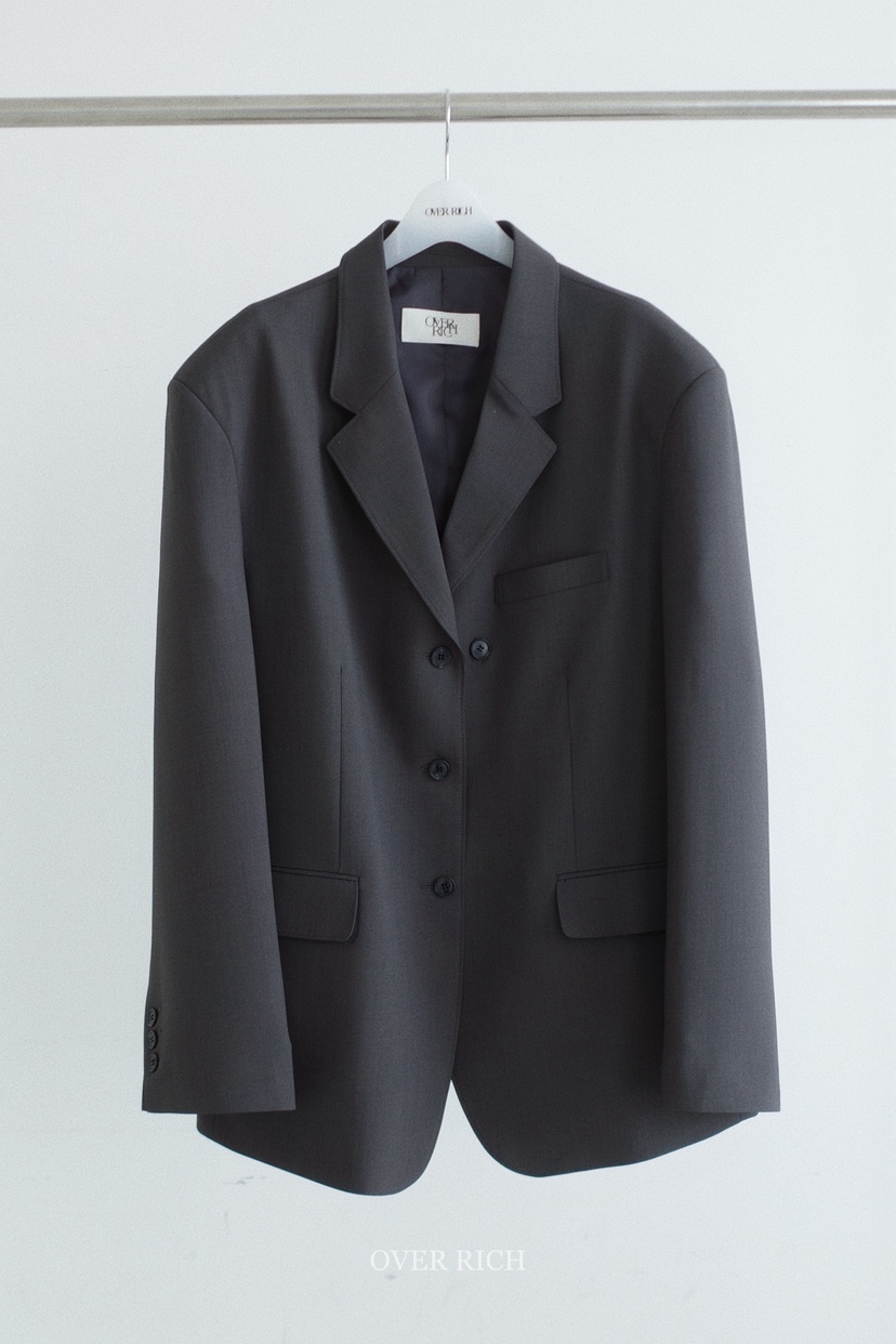 OVER RICH韓國直郵女士新品真品時尚職業26春夏熱賣夾克OVER RICH夾克圖色3