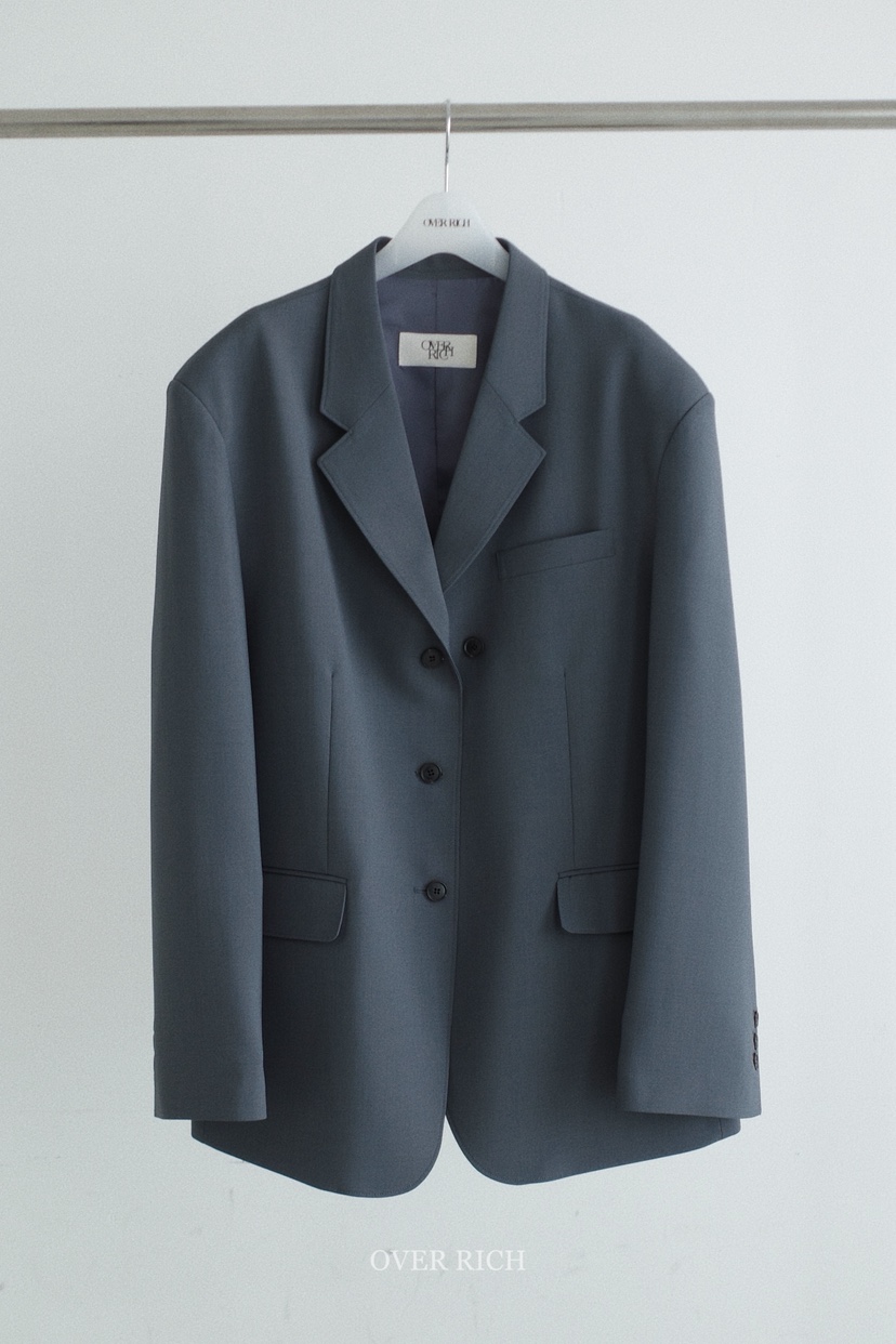 OVER RICH韓國直郵女士新品真品時尚職業26春夏熱賣夾克OVER RICH夾克圖色4