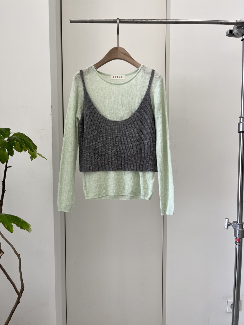 DARAK東大門代購女士新款時尚26春夏推薦熱賣真品休閑套裝DARAK套裝圖色2