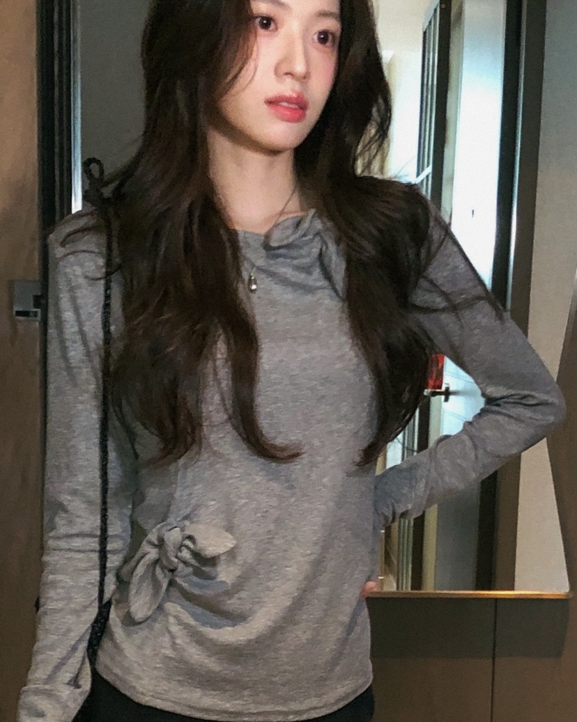 ERUME韓國代購女裝新款真品人氣休閑職業時尚熱賣長袖T恤ERUME長袖T恤