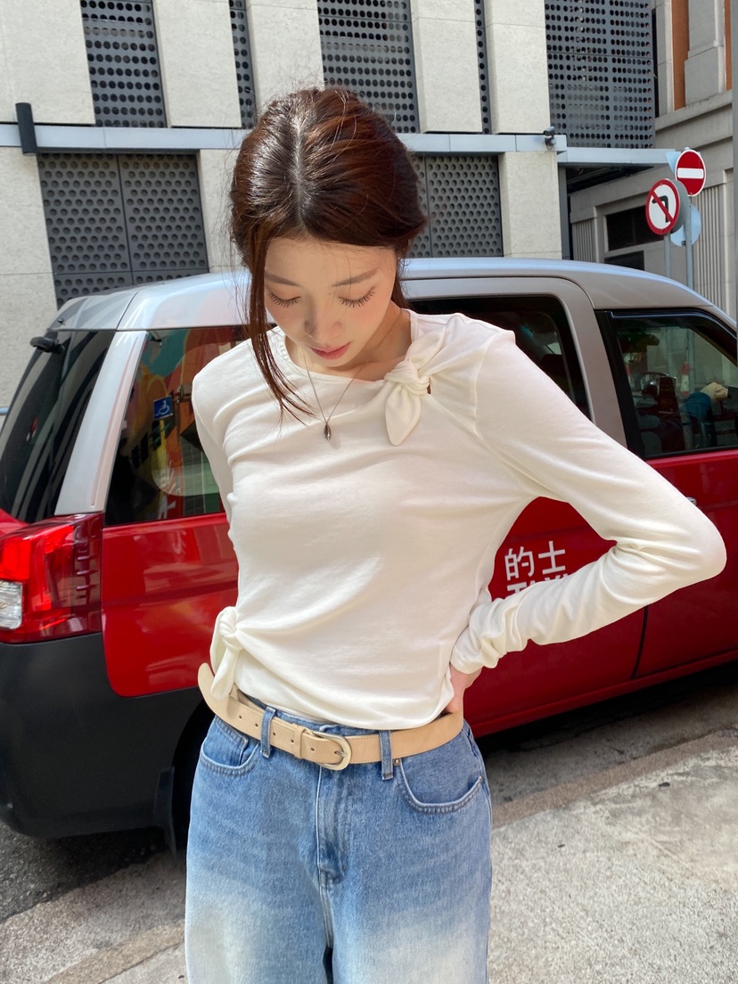 ERUME韓國代購女裝新款真品人氣休閑職業時尚熱賣長袖T恤ERUME長袖T恤