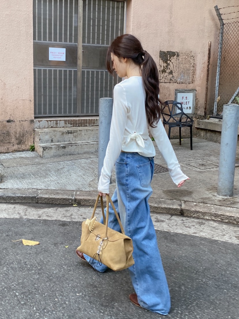 ERUME韓國代購女裝新款真品人氣休閑職業時尚熱賣長袖T恤ERUME長袖T恤