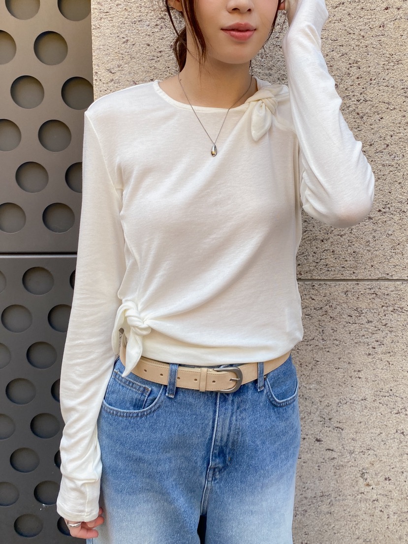 ERUME韓國代購女裝新款真品人氣休閑職業時尚熱賣長袖T恤ERUME長袖T恤