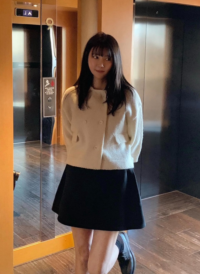 COURGETTE韓國代購女裝新款熱賣職業推薦26春夏休閑針織衫COURGETTE針織衫