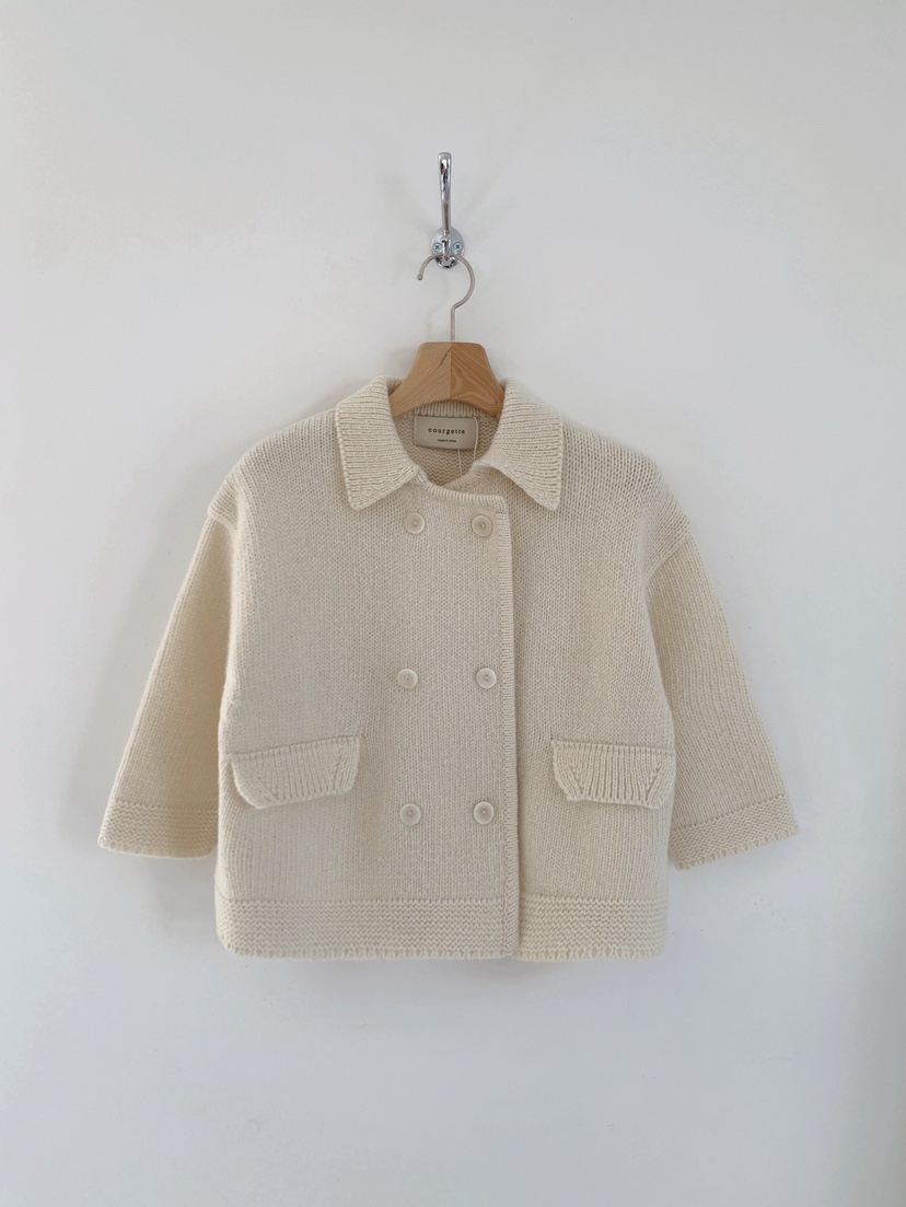 COURGETTE韓國代購女裝新款熱賣職業推薦26春夏休閑針織衫COURGETTE針織衫圖色1