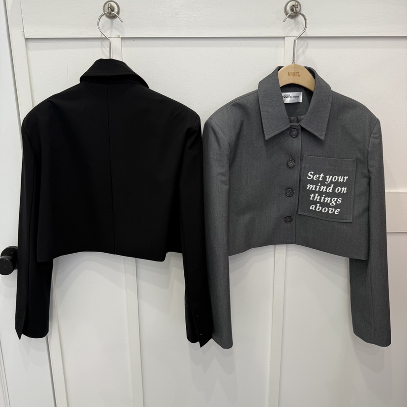 SOUIT韓國直郵女士新品真品26春夏人氣休閑熱賣職業時尚夾克SOUIT by mabel-L夾克