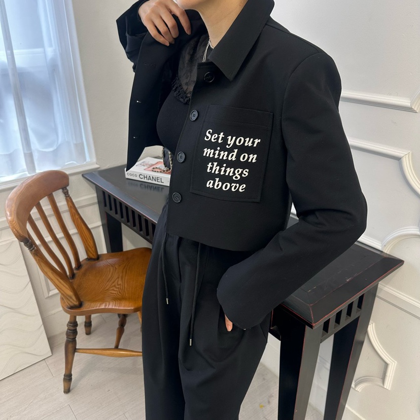 SOUIT韓國直郵女士新品真品26春夏人氣休閑熱賣職業時尚夾克SOUIT by mabel-L夾克