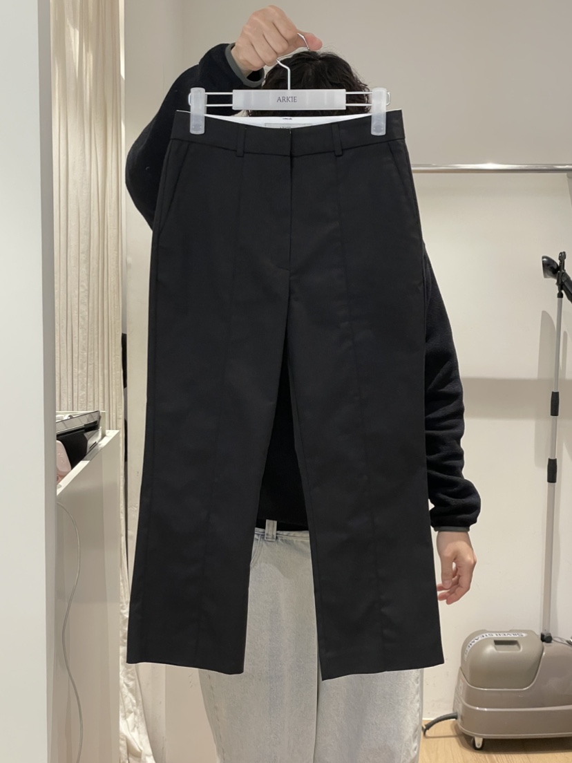 TAF東大門直郵女士新品真品推薦休閑職業人氣26春夏休閑褲喇叭TAF休閑褲圖色1