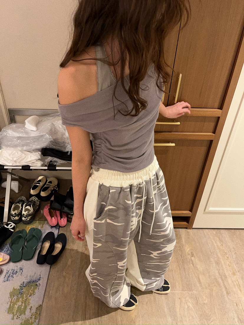 LOVE PULL東大門直郵女裝新款26春夏休閑推薦真品T恤褶皺LOVE PULLT恤