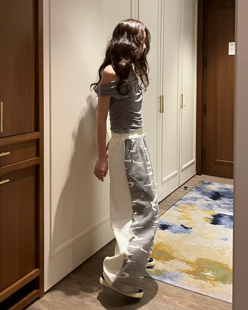 LOVE PULL東大門直郵女裝新款26春夏休閑推薦真品T恤褶皺LOVE PULLT恤