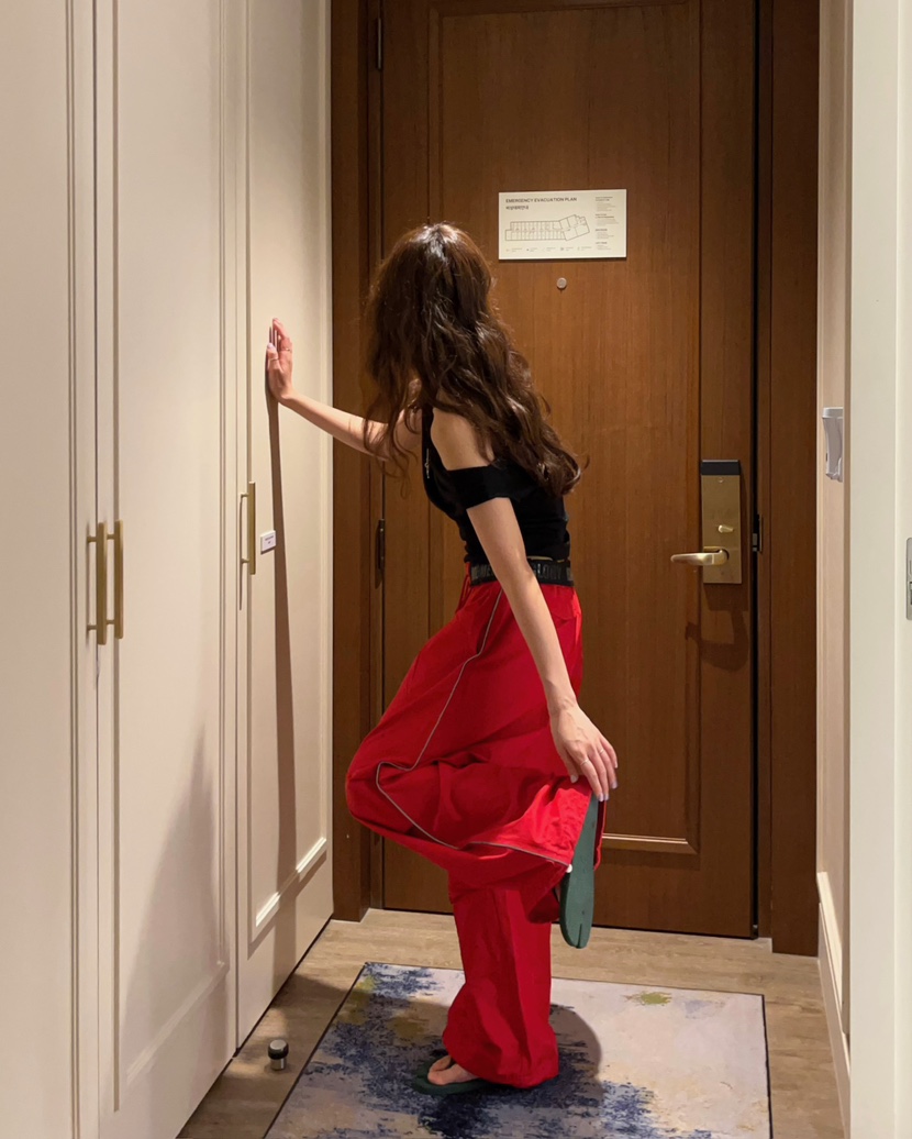 LOVE PULL東大門直郵女裝新款26春夏休閑推薦真品T恤褶皺LOVE PULLT恤