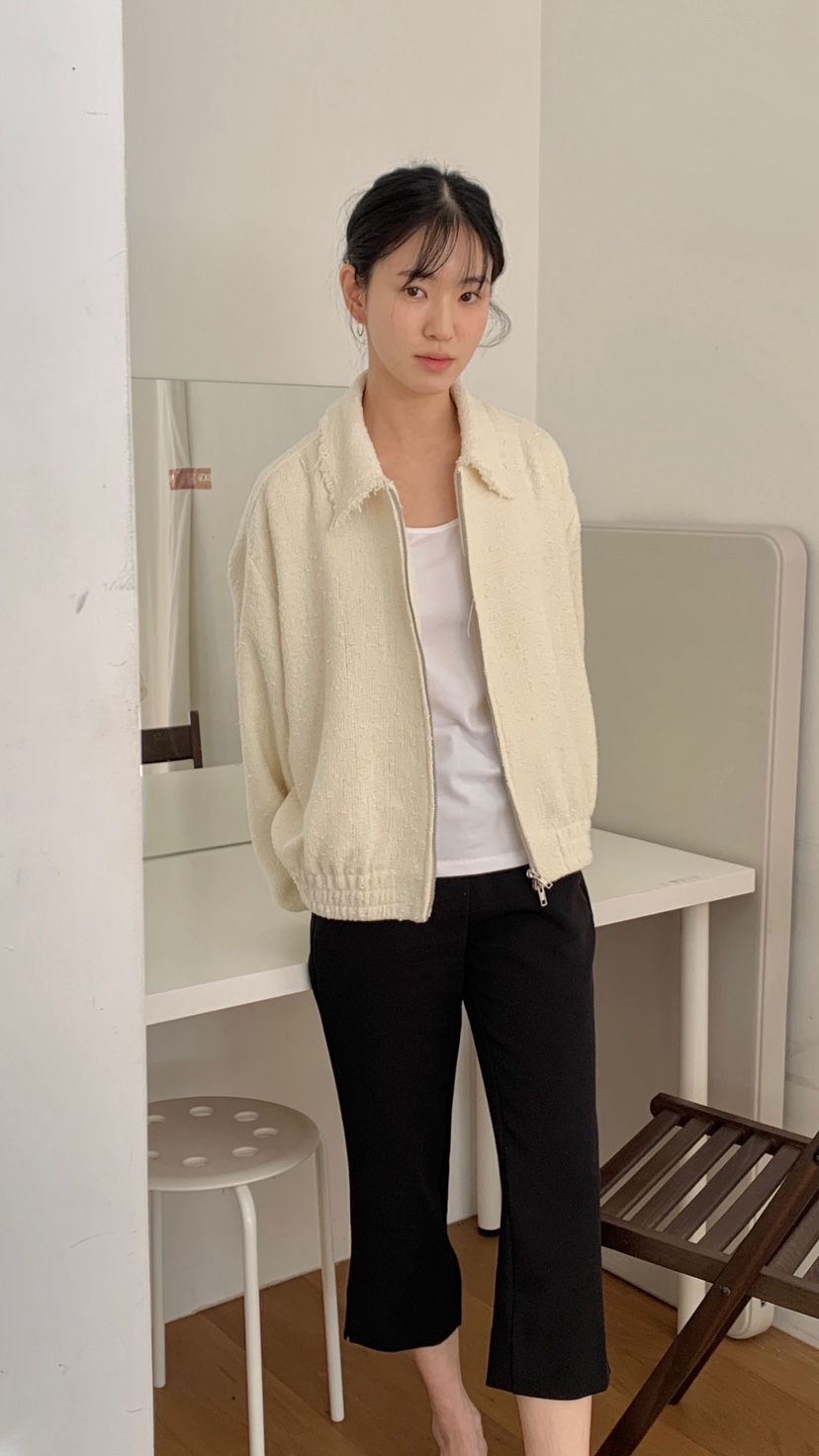 OVER RICH東大門代購女裝新款職業26春夏熱賣夾克粗花呢OVER RICH夾克