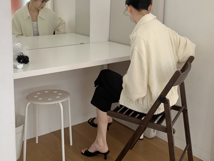 OVER RICH東大門代購女裝新款職業26春夏熱賣夾克粗花呢OVER RICH夾克