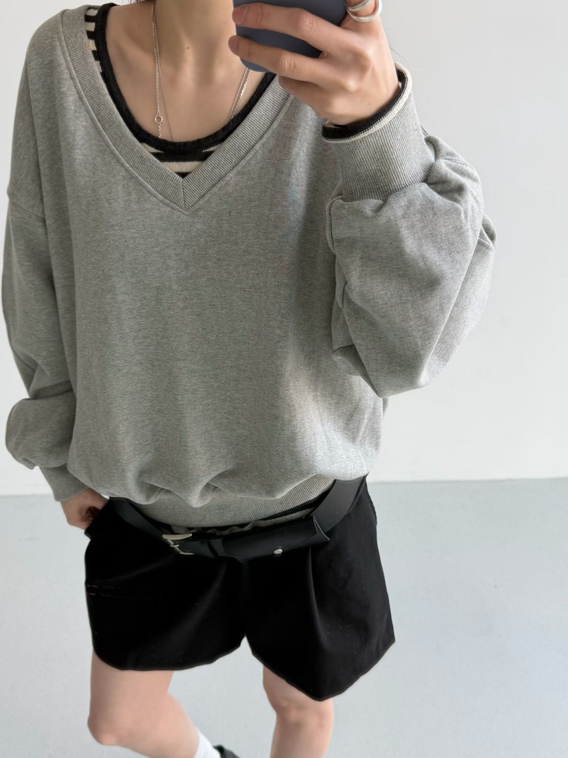 TAF韓國直郵女裝新品熱賣26春夏推薦時尚休閑真品職業衛衣TAF衛衣