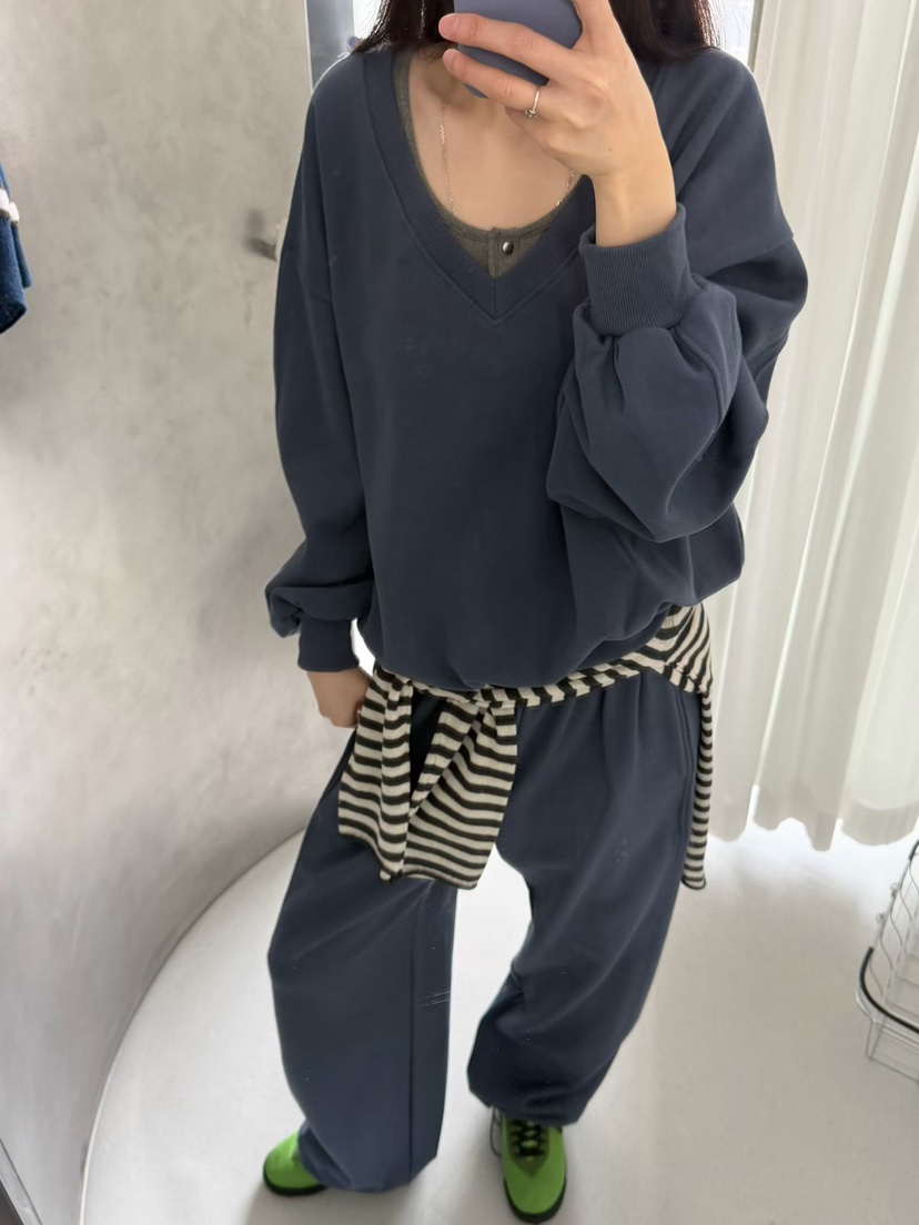 TAF韓國直郵女裝新品熱賣26春夏推薦時尚休閑真品職業衛衣TAF衛衣