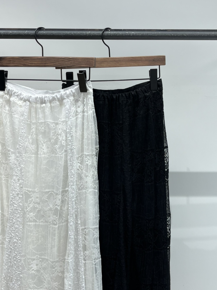 LOVE PULL東大門代購女士新品推薦26春夏人氣長裙蕾絲褶裥LOVE PULL長裙