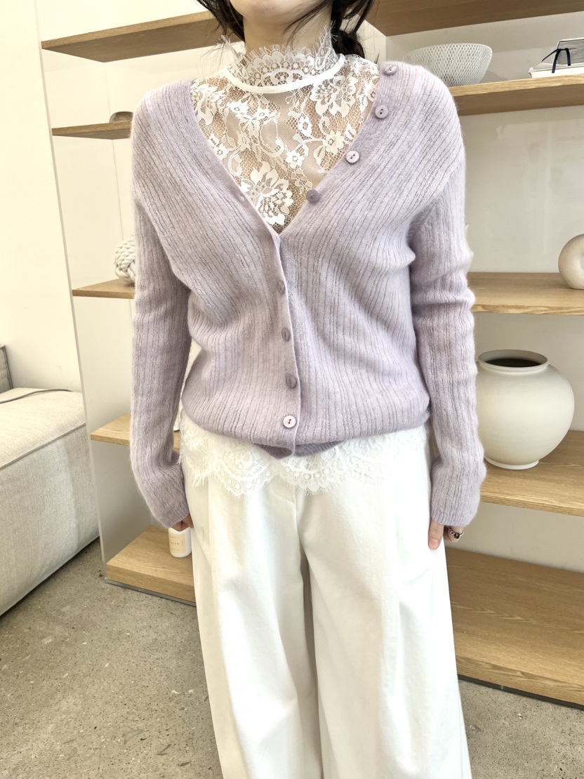 DARAK韓國直郵女裝新款時尚26春夏熱賣休閑襯衫蕾絲衫蕾絲DARAK襯衫/蕾絲衫