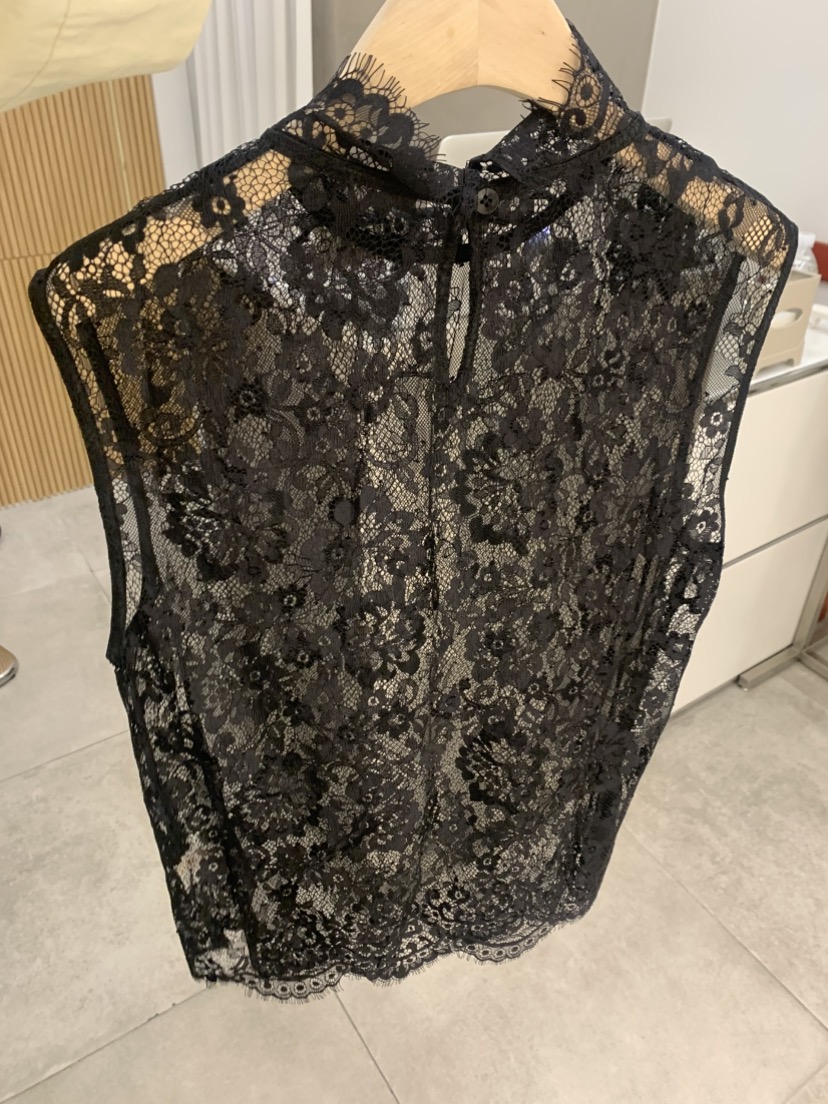 DARAK韓國直郵女裝新款時尚26春夏熱賣休閑襯衫蕾絲衫蕾絲DARAK襯衫/蕾絲衫