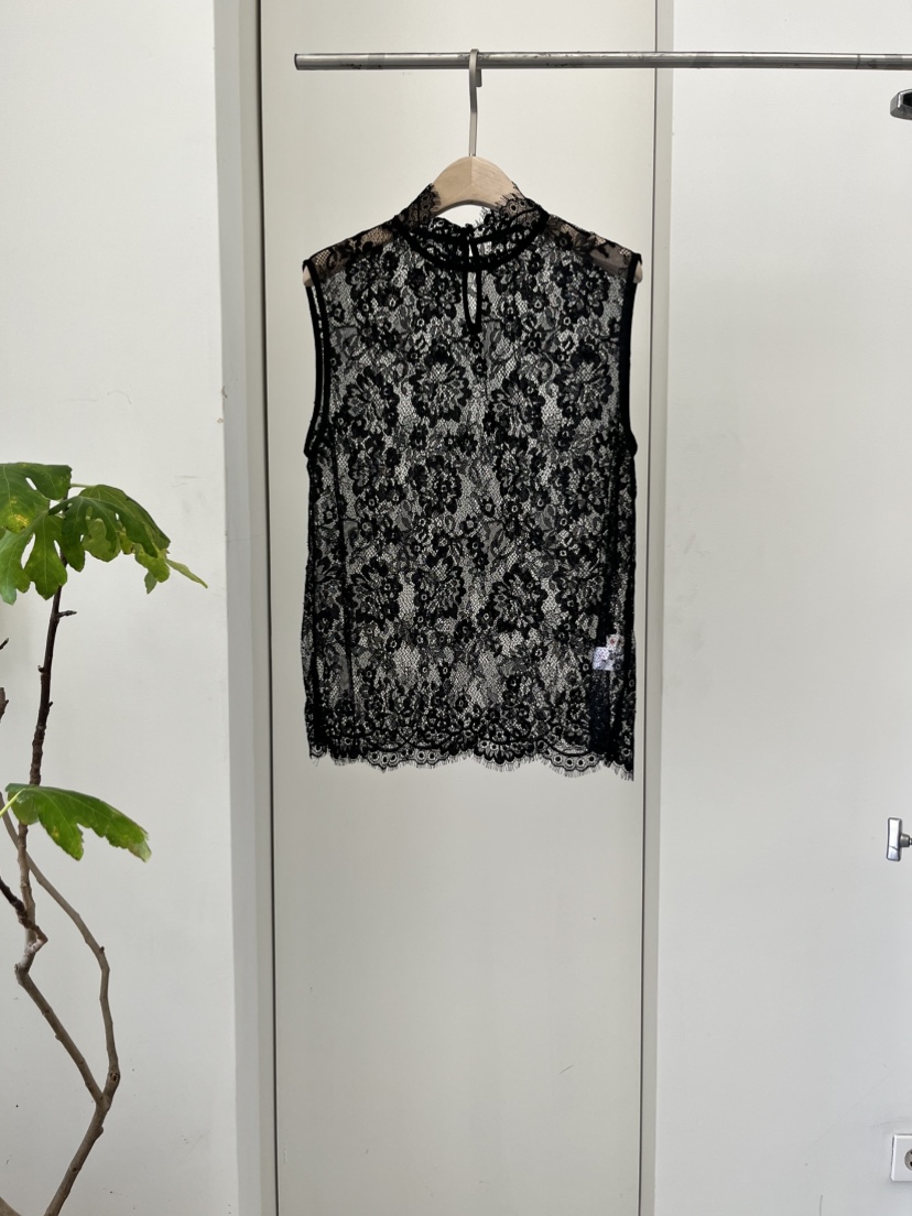 DARAK韓國直郵女裝新款時尚26春夏熱賣休閑襯衫蕾絲衫蕾絲DARAK襯衫/蕾絲衫圖色2