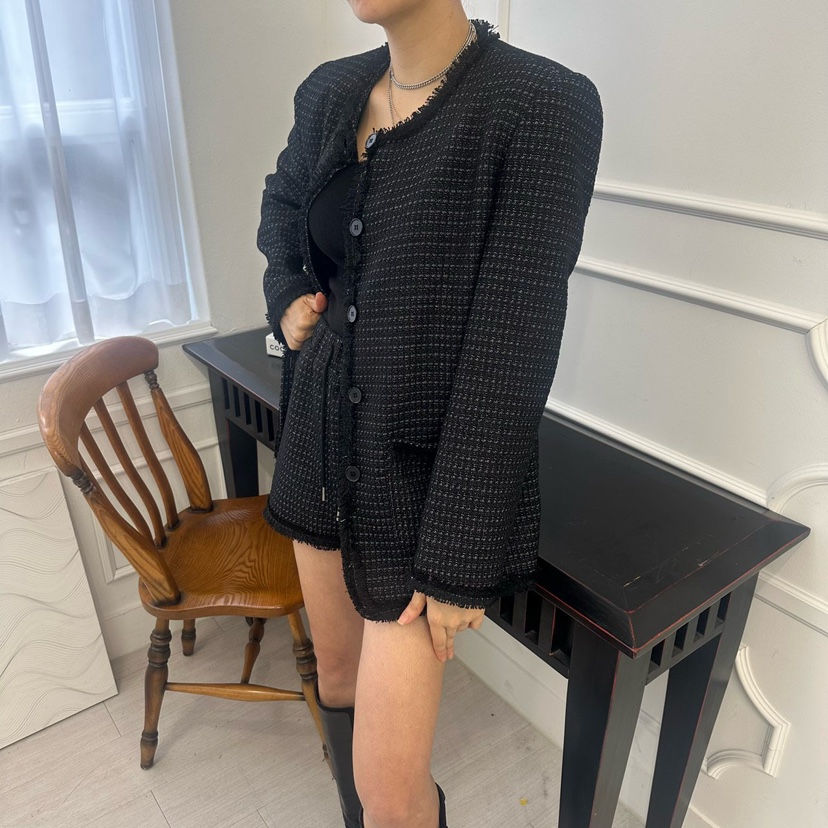 SOUIT東大門代購女士新款職業人氣休閑推薦時尚熱賣夾克花呢SOUIT by mabel-L夾克