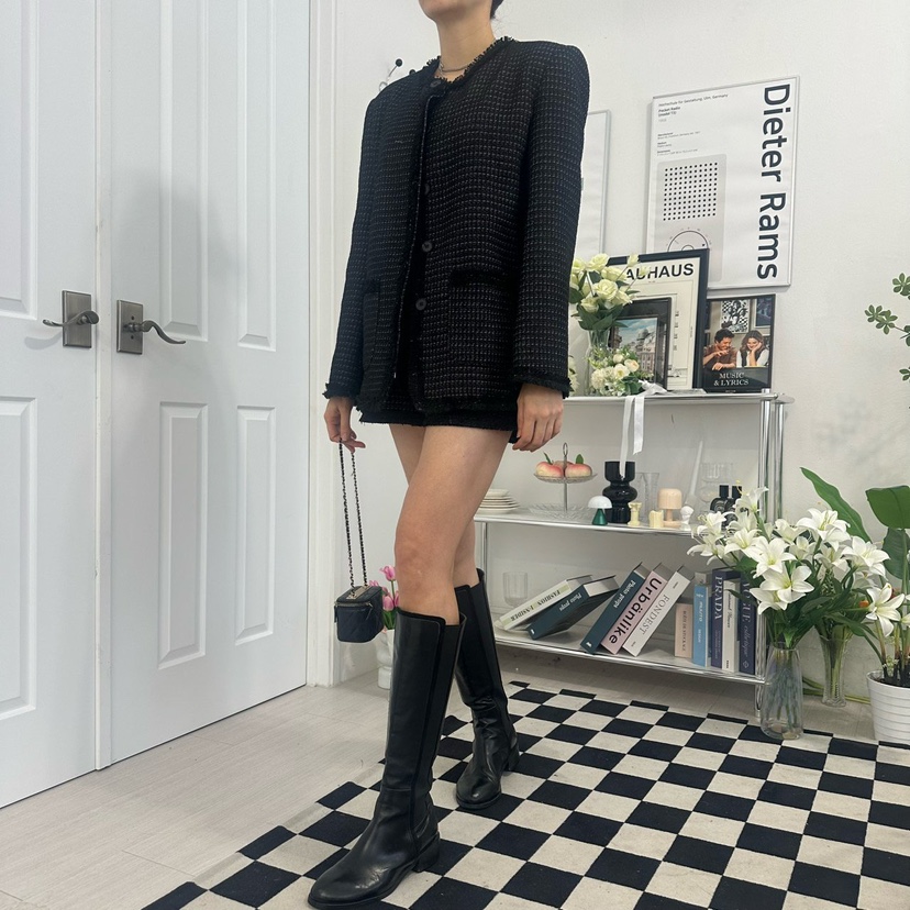 SOUIT東大門代購女士新款職業人氣休閑推薦時尚熱賣夾克花呢SOUIT by mabel-L夾克