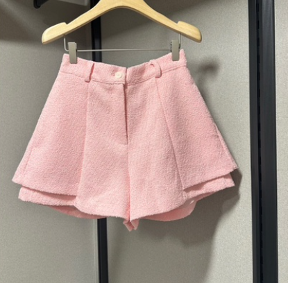 SOUIT東大門實拍女士新品時尚26春夏推薦職業真品短褲粗花呢SOUIT by mabel-L短褲圖色2