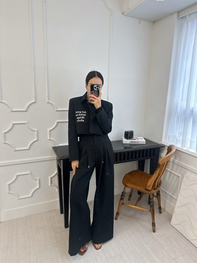 SOUIT東大門直郵女裝新品休閑職業熱賣26春夏推薦真品休閑褲SOUIT by mabel-L休閑褲