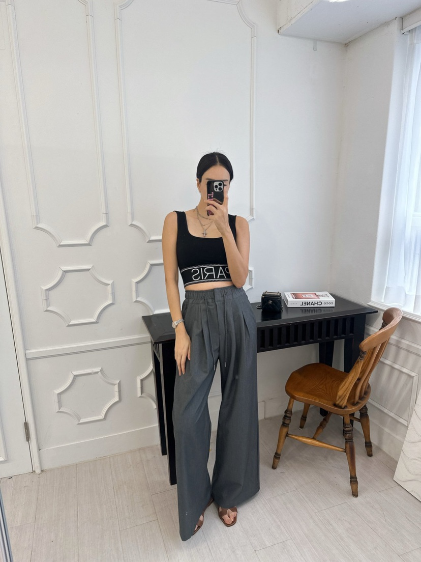 SOUIT東大門直郵女裝新品休閑職業熱賣26春夏推薦真品休閑褲SOUIT by mabel-L休閑褲