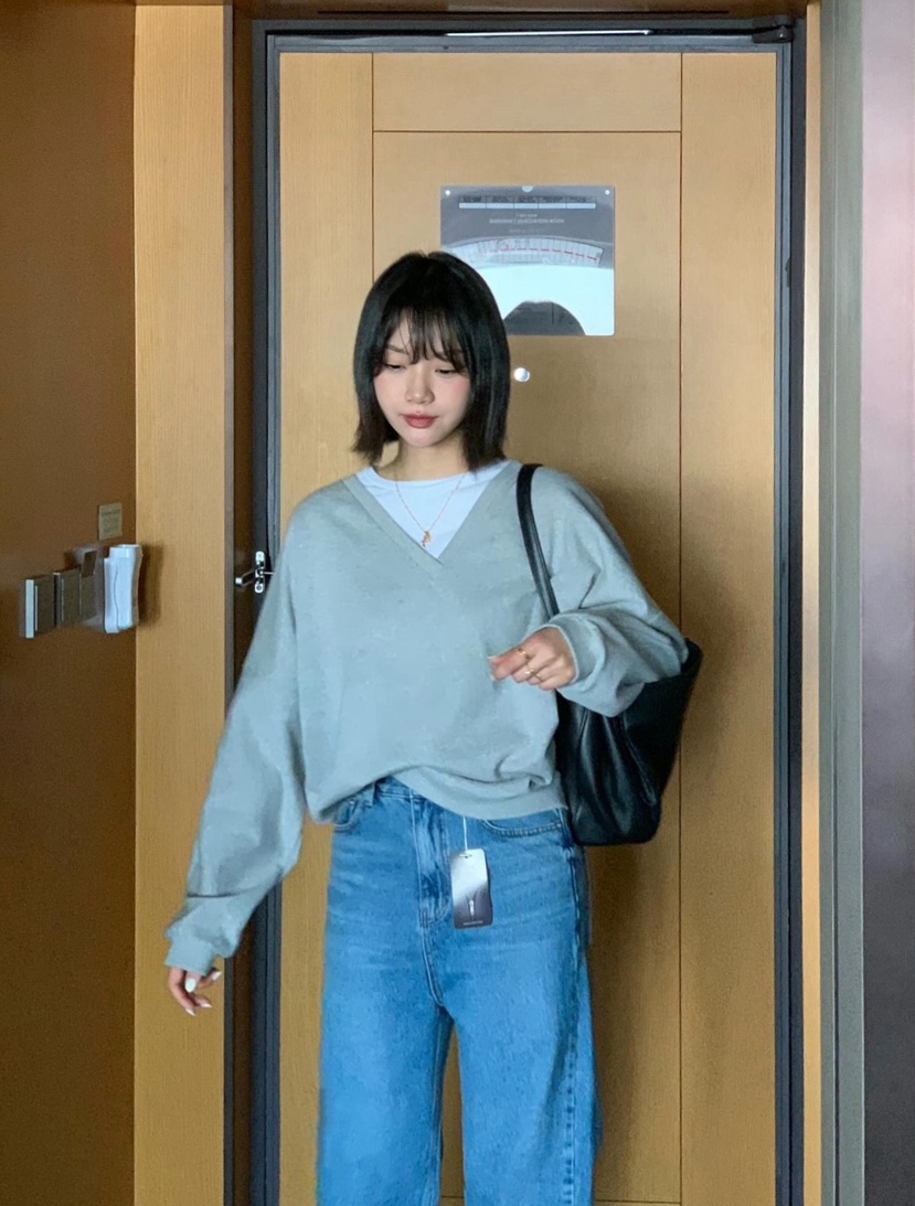 COURGETTE韓國代購女士新款人氣26春夏職業真品休閑熱賣衛衣COURGETTE衛衣