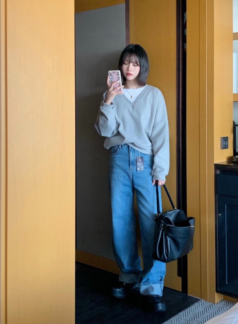 COURGETTE韓國代購女士新款人氣26春夏職業真品休閑熱賣衛衣COURGETTE衛衣