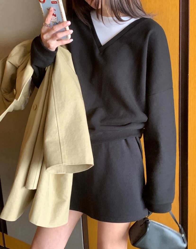 COURGETTE韓國代購女士新款人氣26春夏職業真品休閑熱賣衛衣COURGETTE衛衣