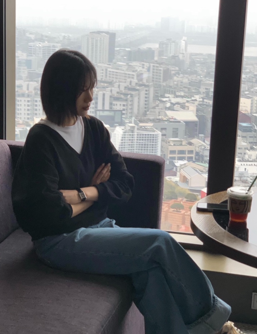 COURGETTE韓國代購女士新款人氣26春夏職業真品休閑熱賣衛衣COURGETTE衛衣