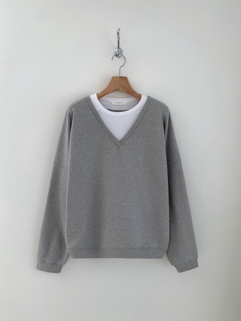 COURGETTE韓國代購女士新款人氣26春夏職業真品休閑熱賣衛衣COURGETTE衛衣圖色1