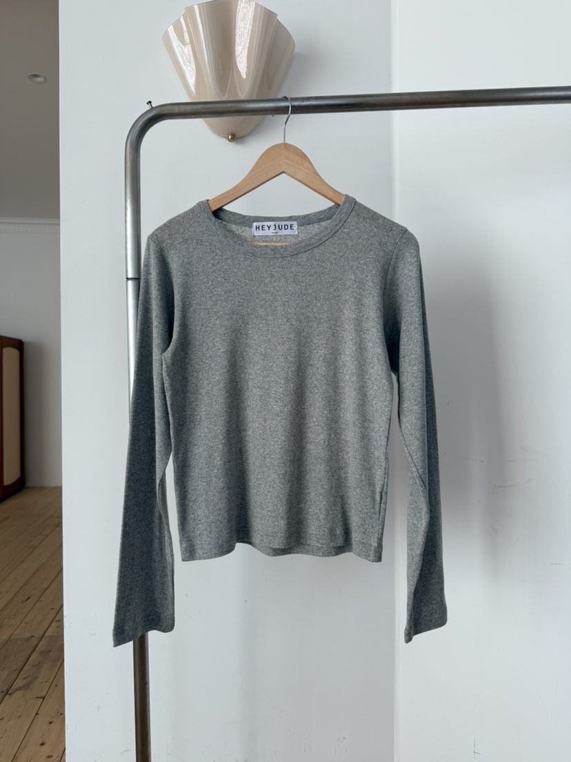 HEYJUDE韓國直郵女士新品時尚人氣推薦熱賣26春夏長袖T恤HEYJUDE長袖T恤圖色4