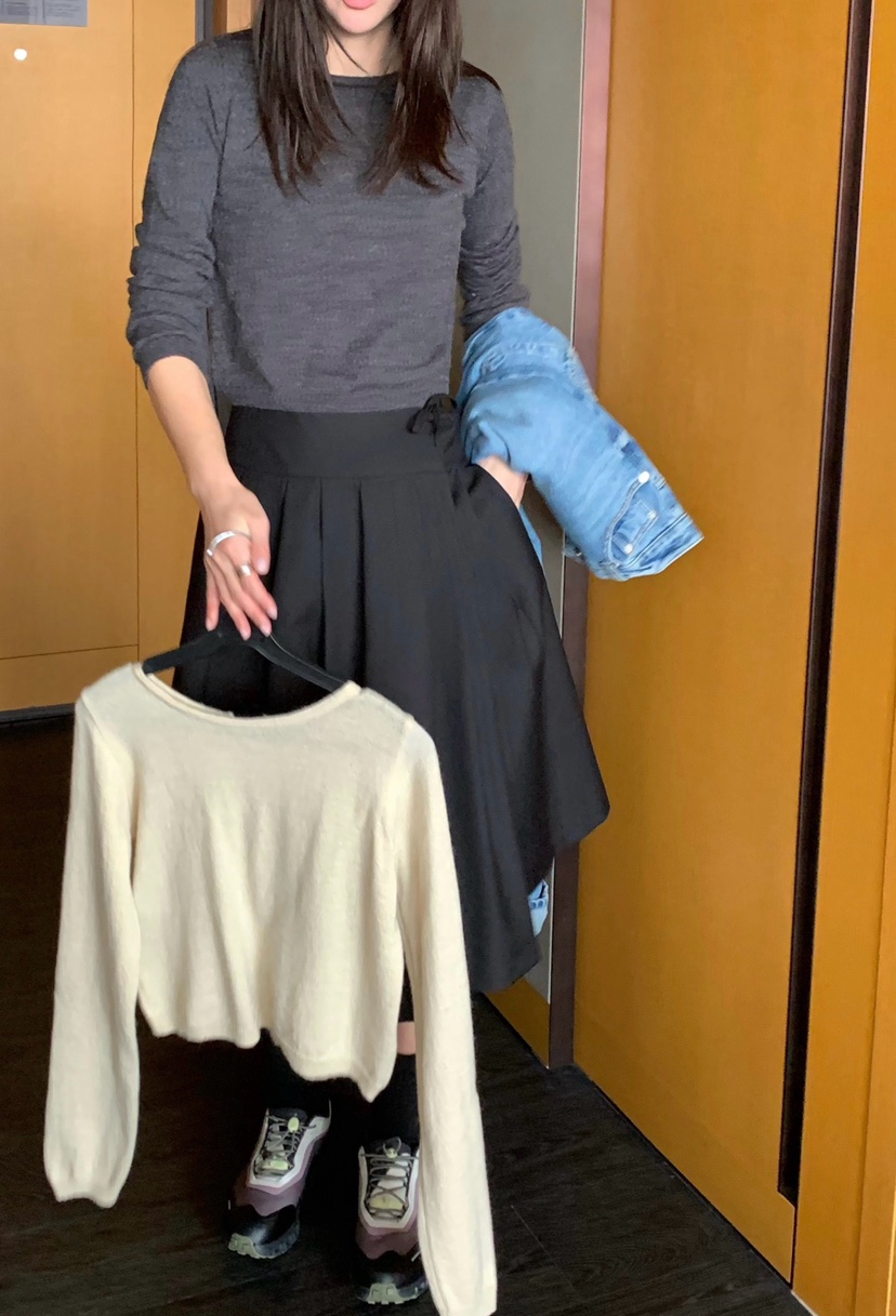 COURGETTE韓國代購女士新品26春夏真品熱賣推薦人氣針織衫COURGETTE針織衫