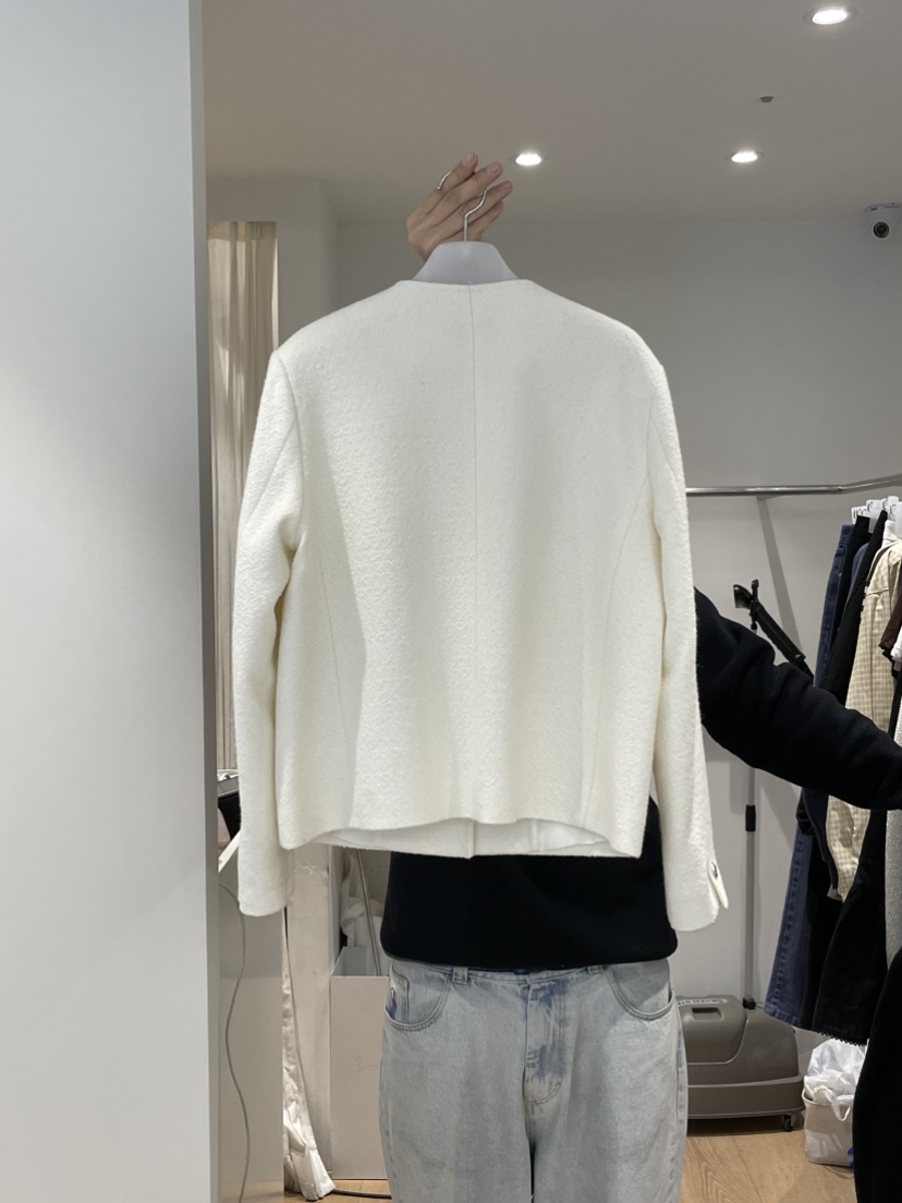 TAF韓國直郵女士新款26春夏熱賣職業真品人氣推薦夾克粗花呢TAF夾克