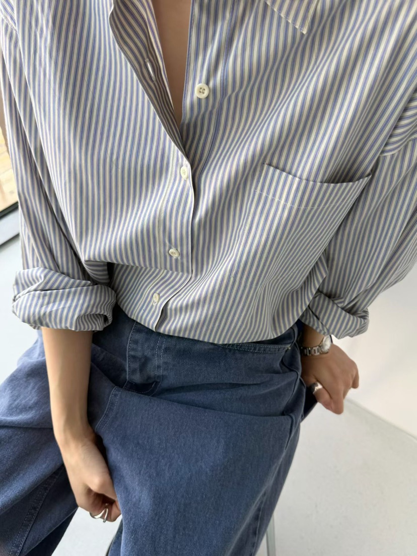 TAF東大門代購女士新款26春夏真品熱賣時尚推薦襯衫蕾絲衫TAF襯衫/蕾絲衫